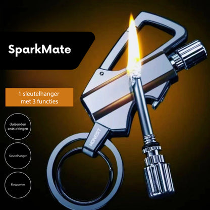 SparkMate | Brelok 3 w 1 z trwałym dopasowaniem