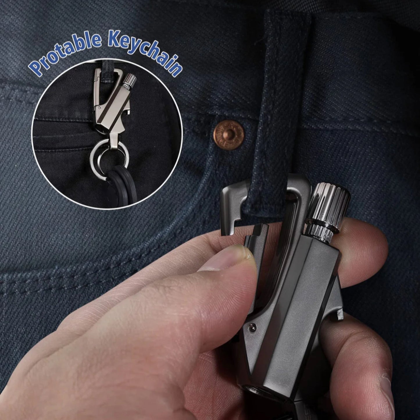 SparkMate | Brelok 3 w 1 z trwałym dopasowaniem